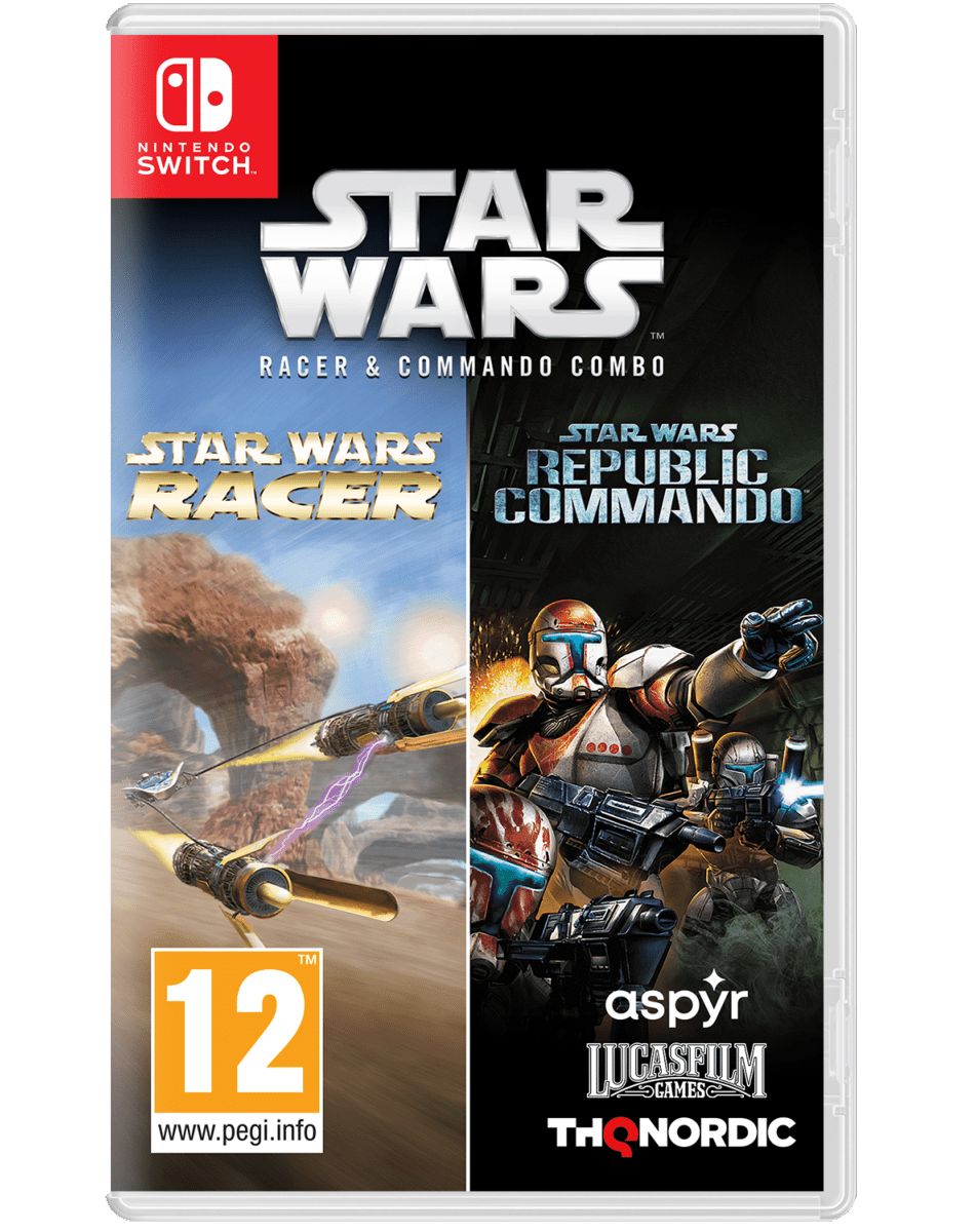 Star Wars Racer and Commando Combo Nintendo SWITCH - Jeux Vidéo Physique - THQ NORDIC GAMES - Shop Just for Games
