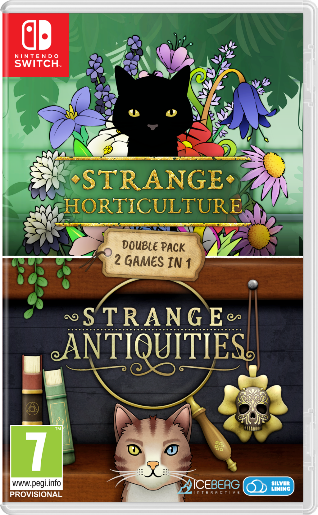 Strange Horticulture & Antiquities Double Pack (2 jeux en 1) Nintendo Switch - Jeux Vidéo Physique - SILVER LINING - Shop Just for Games
