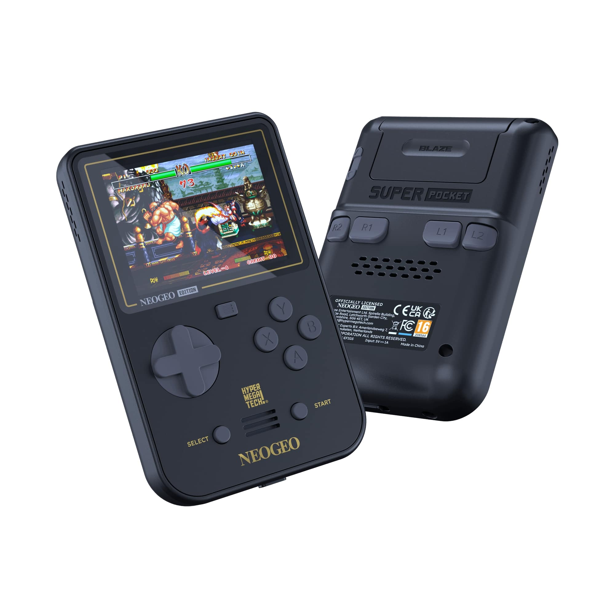 Super Pocket NeoGeo Bundle (Console + 3 Exclusive Black Cards) - Console portable - Evercade - Shop Just for Games