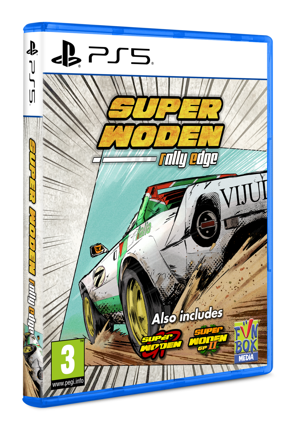 Super Woden Rally Edge PS5 - Jeux Vidéo Physique - Funbox - Shop Just for Games