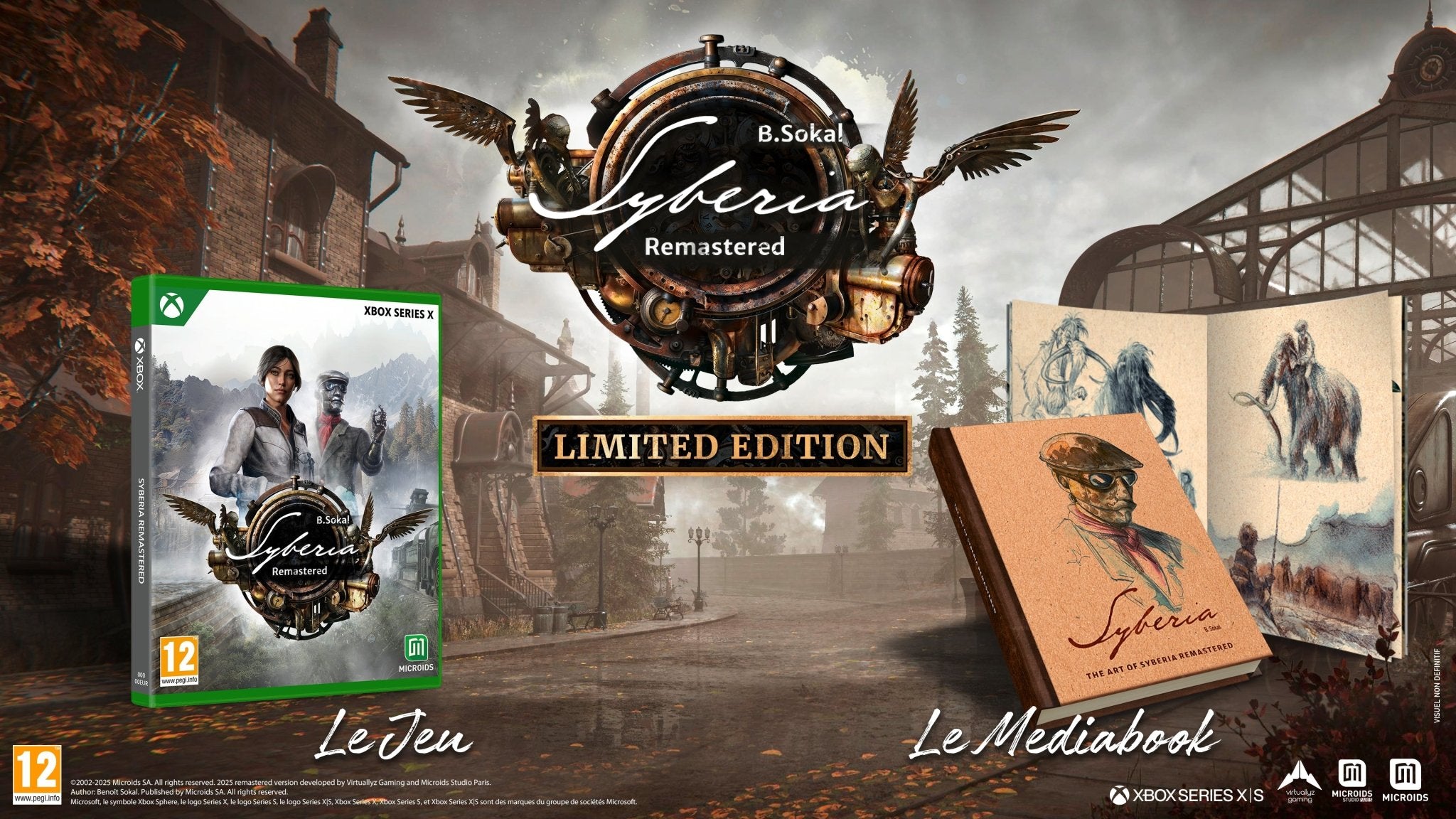 Syberia Remastered Limited Edition Xbox Series X - Jeux Vidéo Physique - MICROIDS - Shop Just for Games