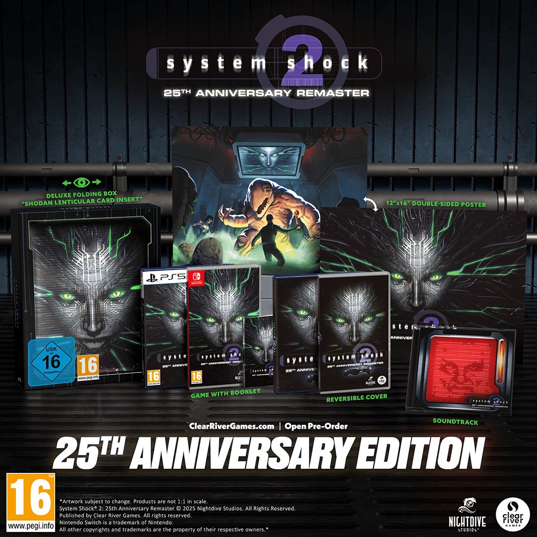 System Shock 2 25th Anniversary Edition PS5 - Jeux Vidéo Physique - Clear River Games - Shop Just for Games