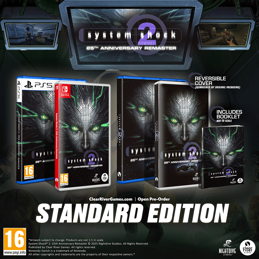 System Shock 2 Remastered PS5 - Jeux Vidéo Physique - Clear River Games - Shop Just for Games