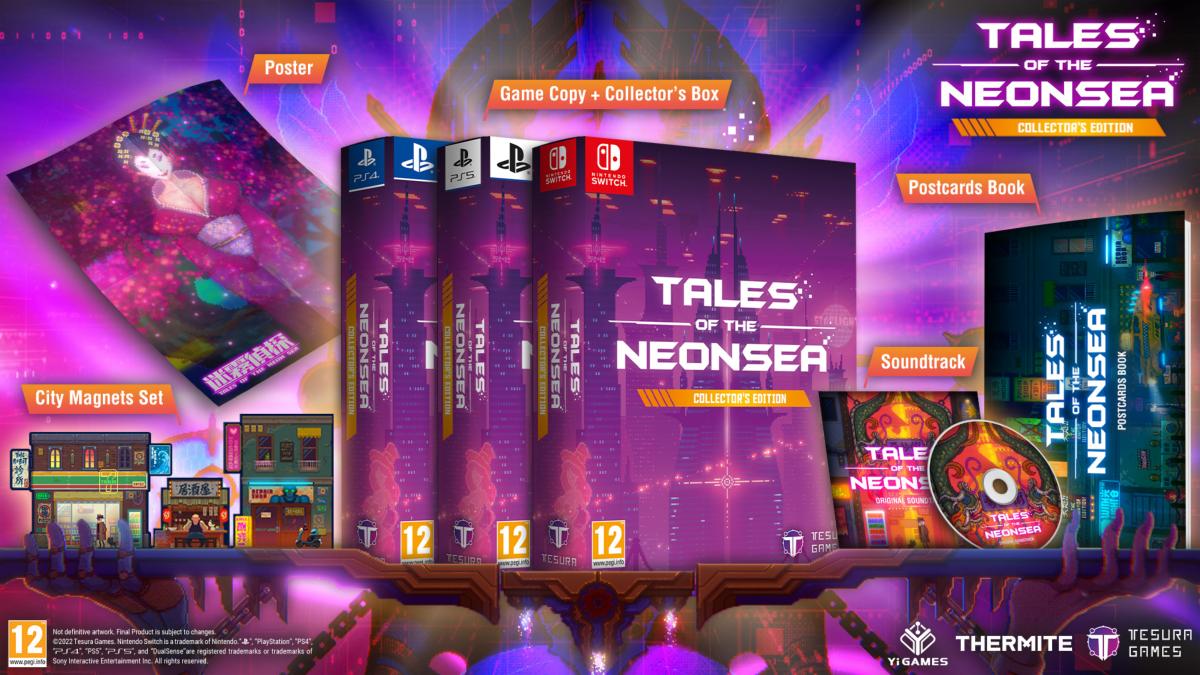 Tales Of the Neon Sea Collector's Edition PS4 - Jeux Vidéo Physique - TESURA - Shop Just for Games
