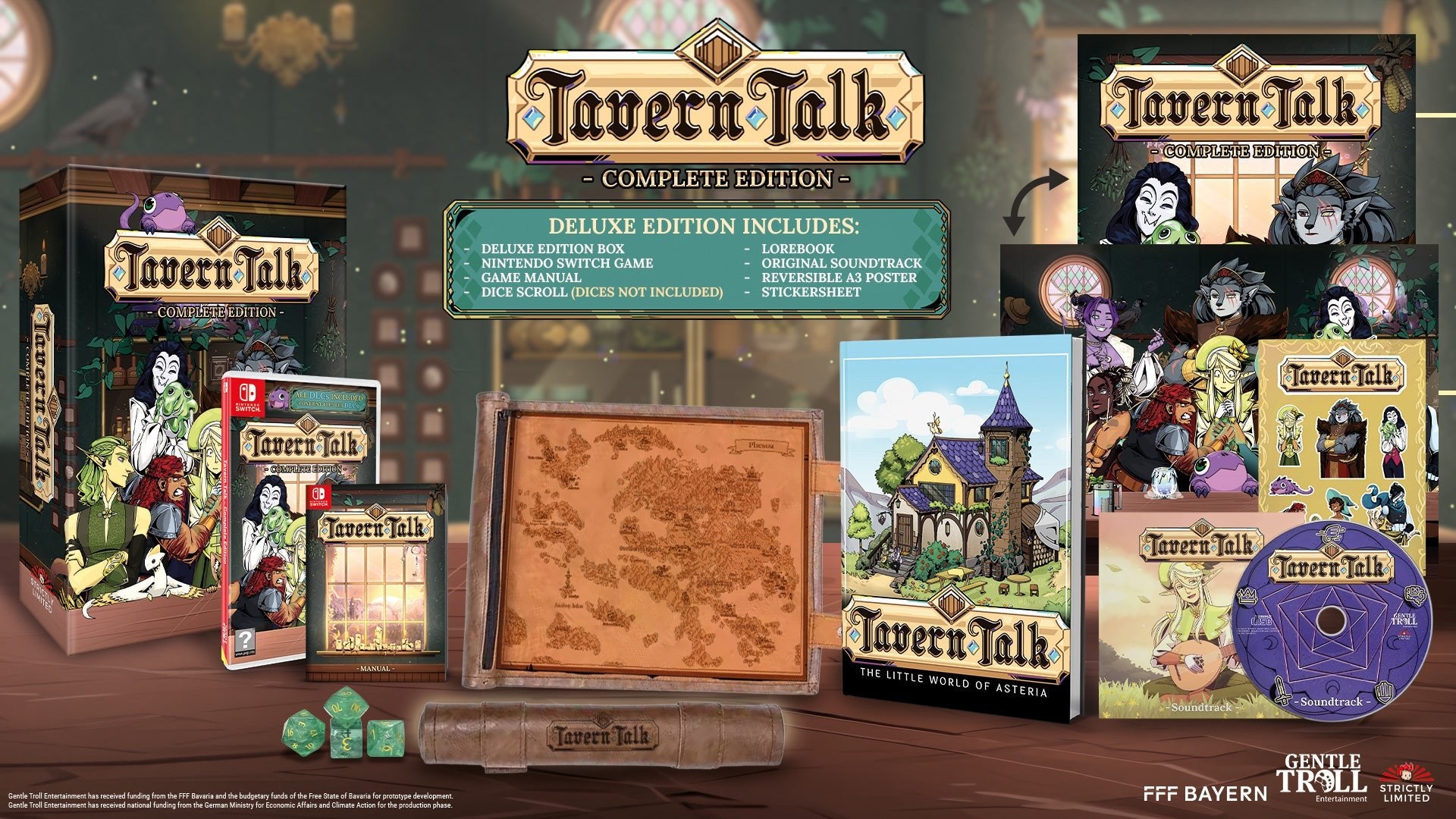 Tavern Talk Complete Deluxe Edition SWITCH - Jeux Vidéo Physique - ININ Games - Shop Just for Games