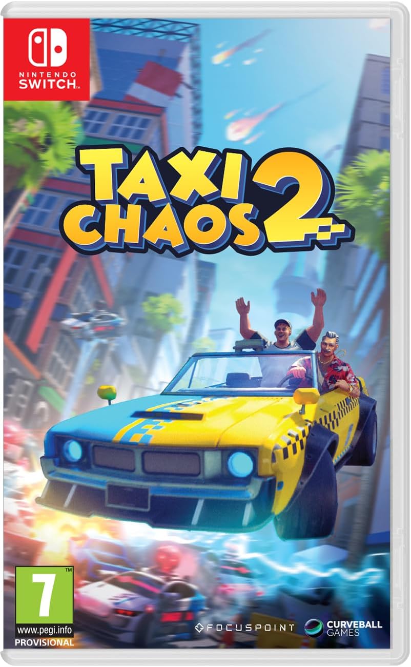 Taxi Chaos 2 タクシーカオス2 switch ニンテンドースイッチ taxi-chaos-2-switch-curveball-