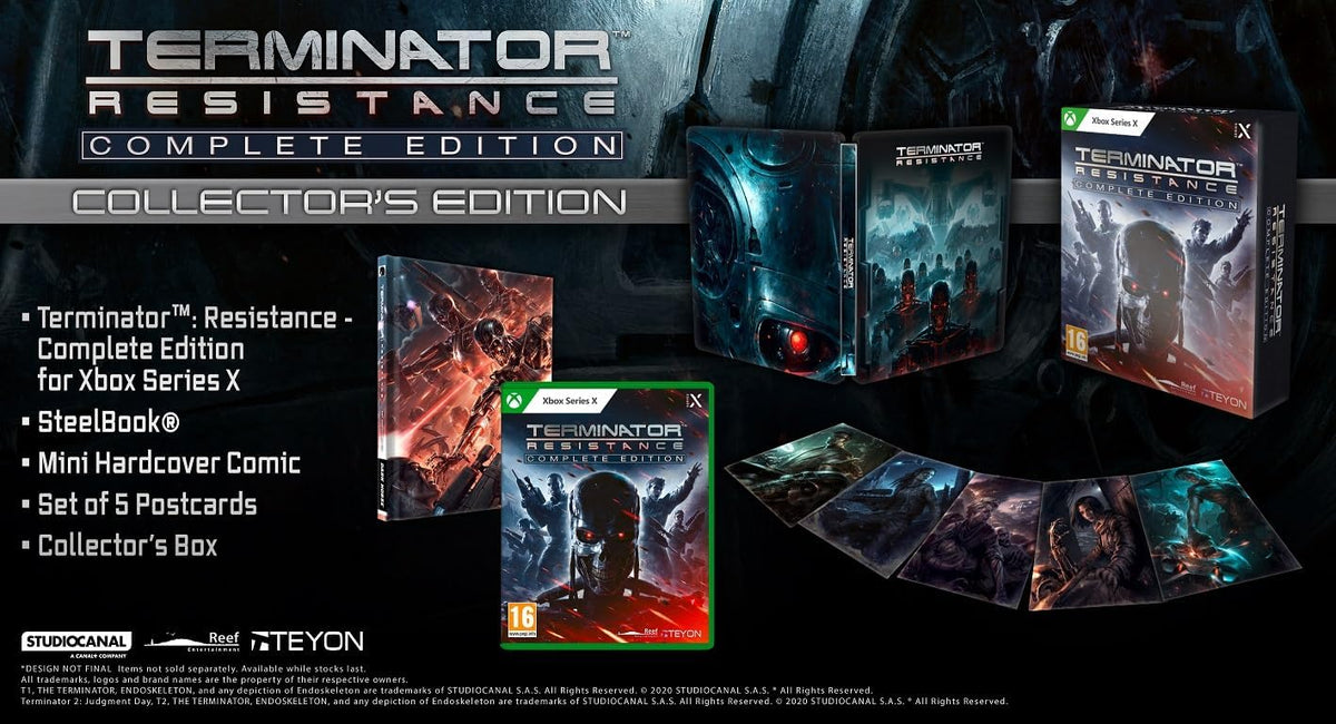 Terminator Resistance Complete Collector's Edition Xbox Series X - Jeux Vidéo Physique - Creative Distribution - Shop Just for Games
