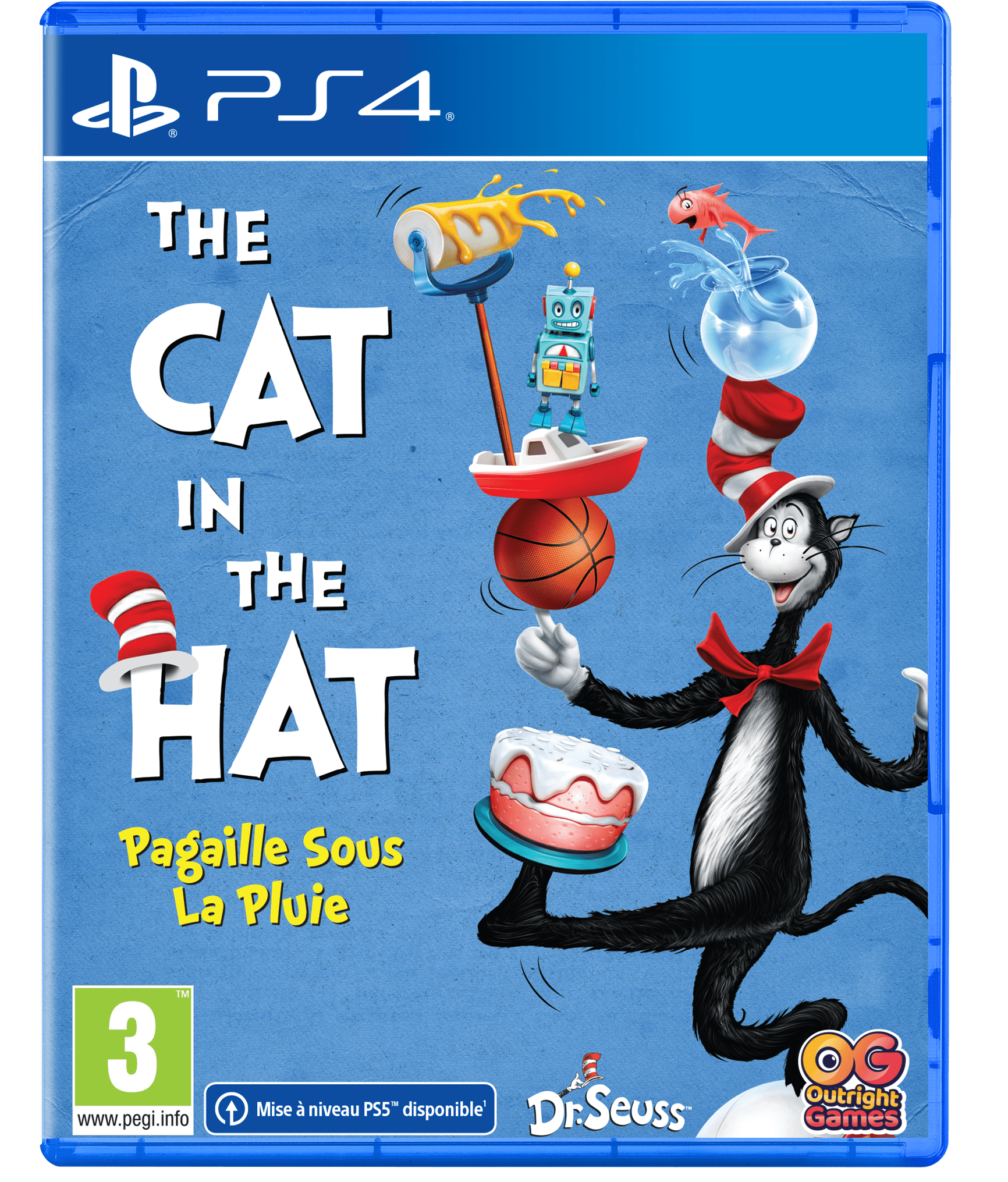 The Cat in the Hat Pagaille Sous La Pluie PS4 - Jeux Vidéo Physique - UIE - Shop Just for Games