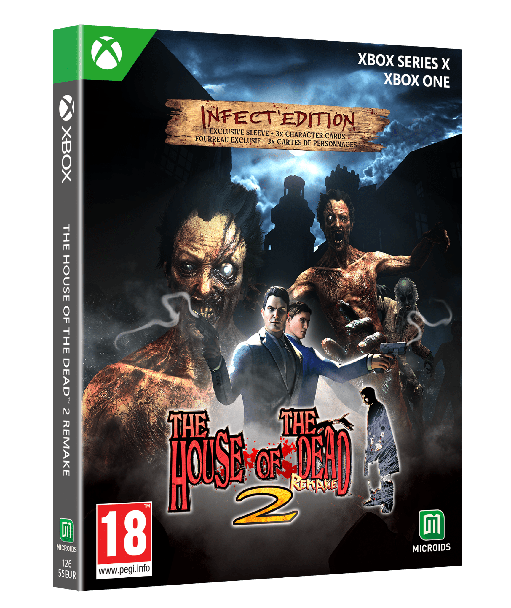 The House of the Dead 2 Remake Infect'Edition Xbox - Jeux Vidéo Physique - MICROIDS - Shop Just for Games