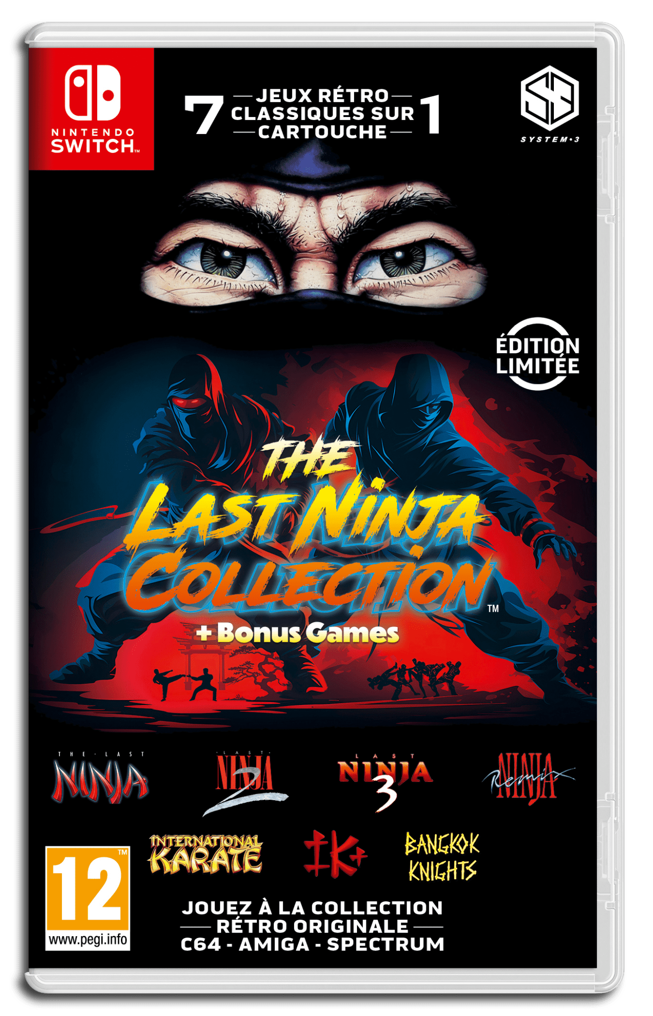The Last Ninja Collection switch スイッチソフト The Last Ninja Collection + Bonus Games for Nintendo Switch