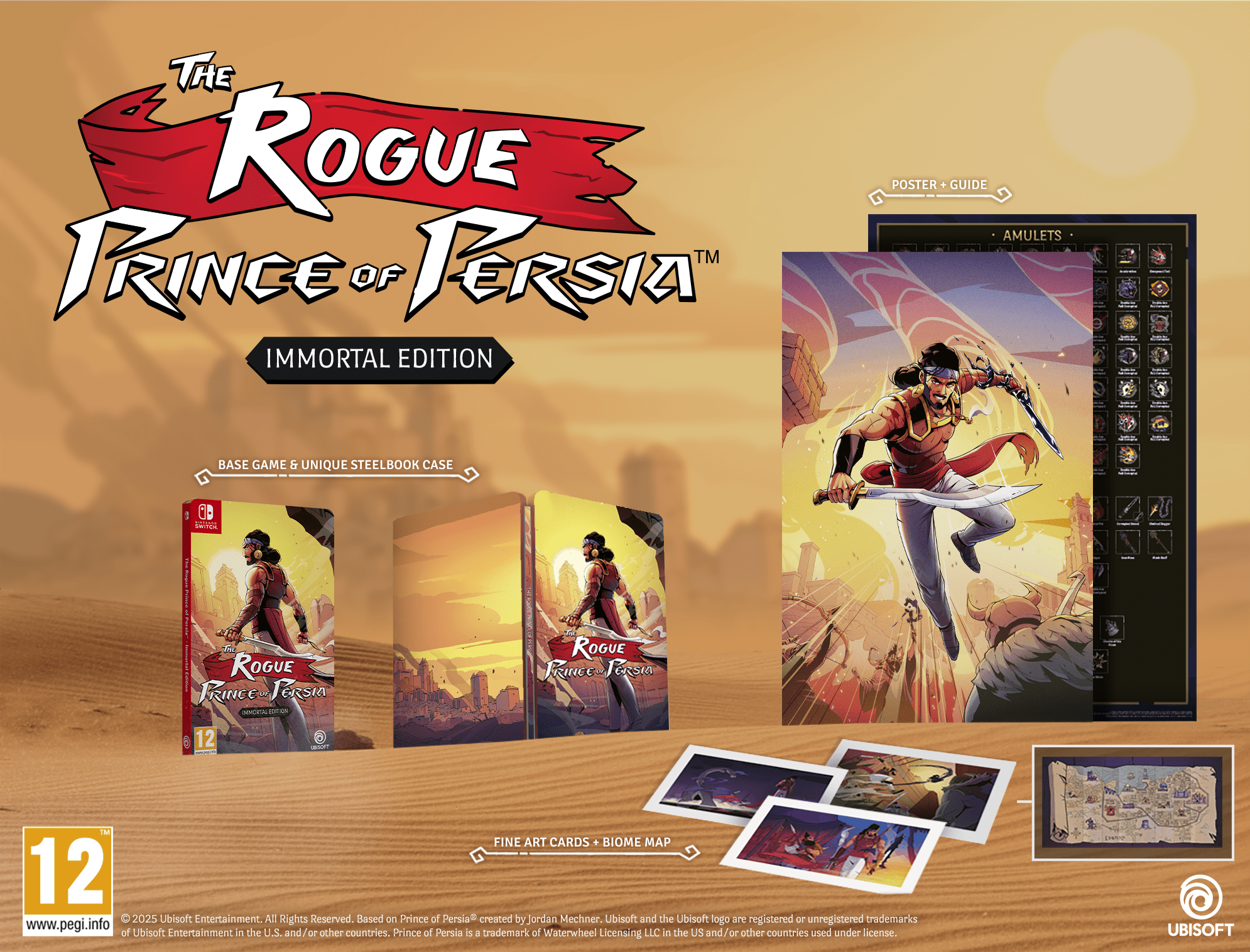 The Rogue Prince of Persia Immortal Edition Nintendo Switch - Jeux Vidéo Physique - UIE - Shop Just for Games