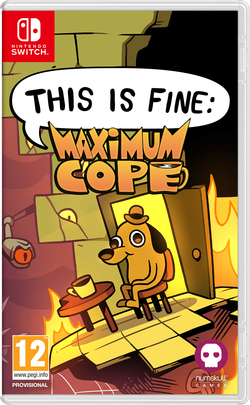 This is Fine Maximum Cope Nintendo Switch - Jeux Vidéo Physique - NUMSKULL - Shop Just for Games