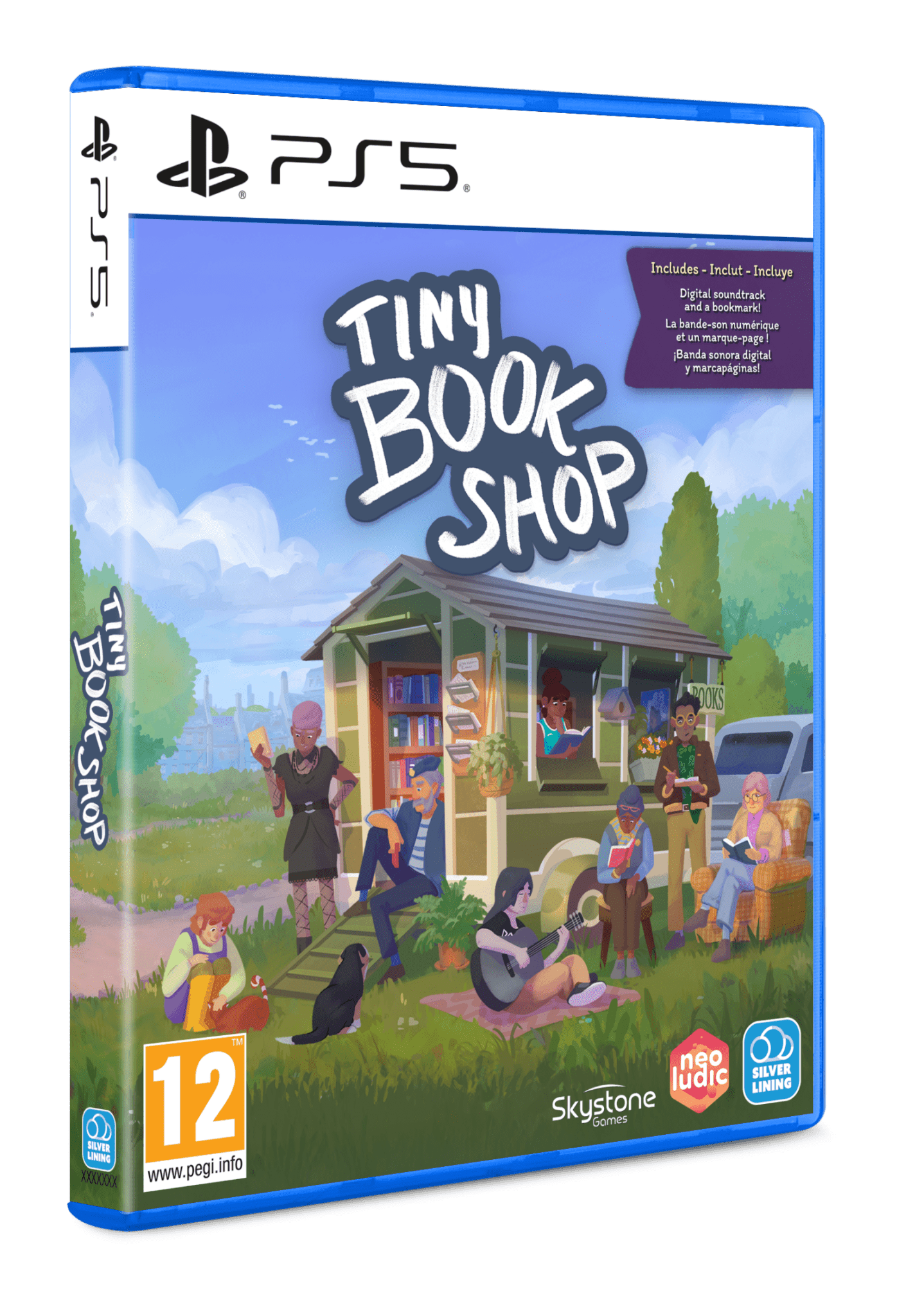 Tiny Bookshop PS5 - Jeux Vidéo Physique - SILVER LINING - Shop Just for Games
