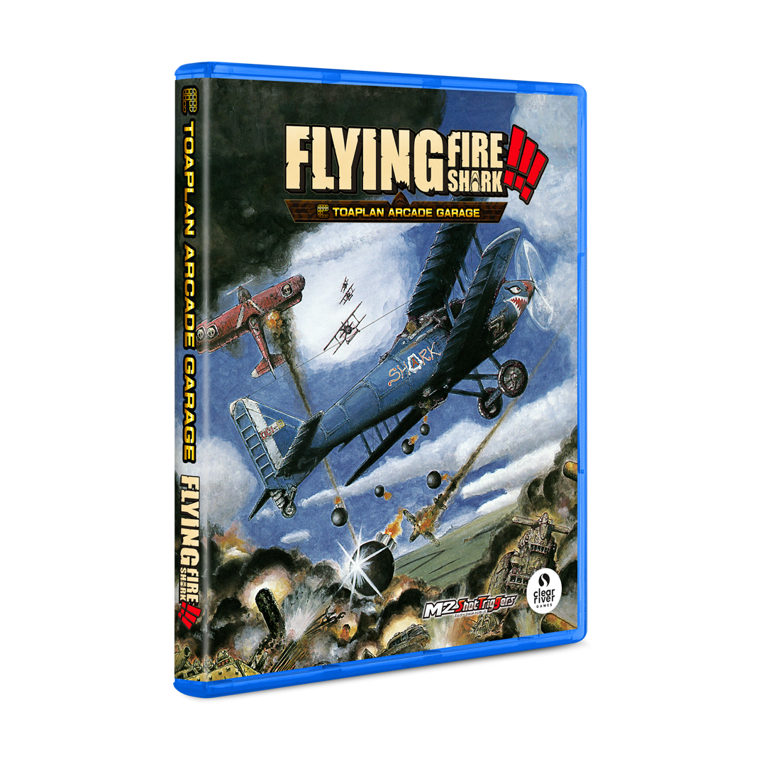Toaplan Arcade Garage: Flying Fire Shark !!! PS4 - Jeux Vidéo Physique - Clear River Games - Shop Just for Games