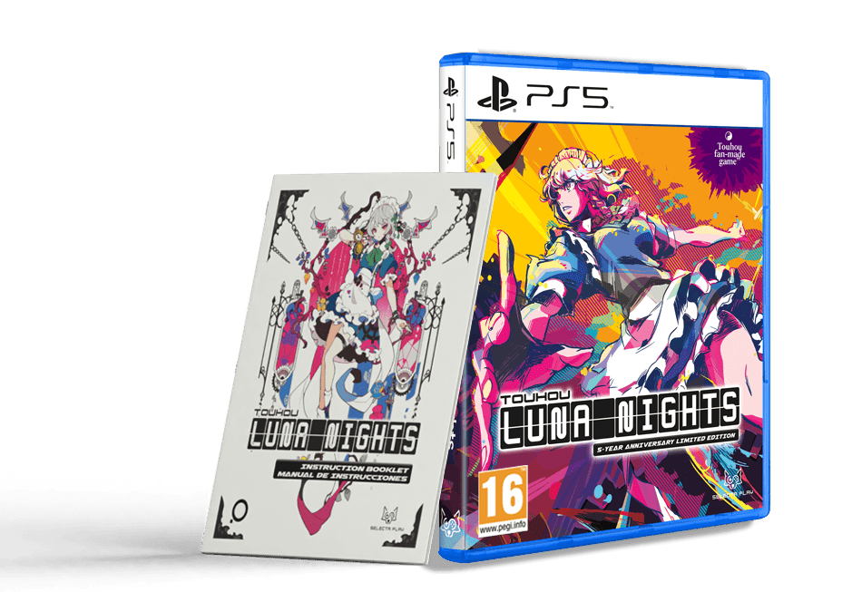 Touhou Luna Nights 5 Year Anniversary PS5 - Jeux Vidéo Physique - SELECTA PLAY - Shop Just for Games