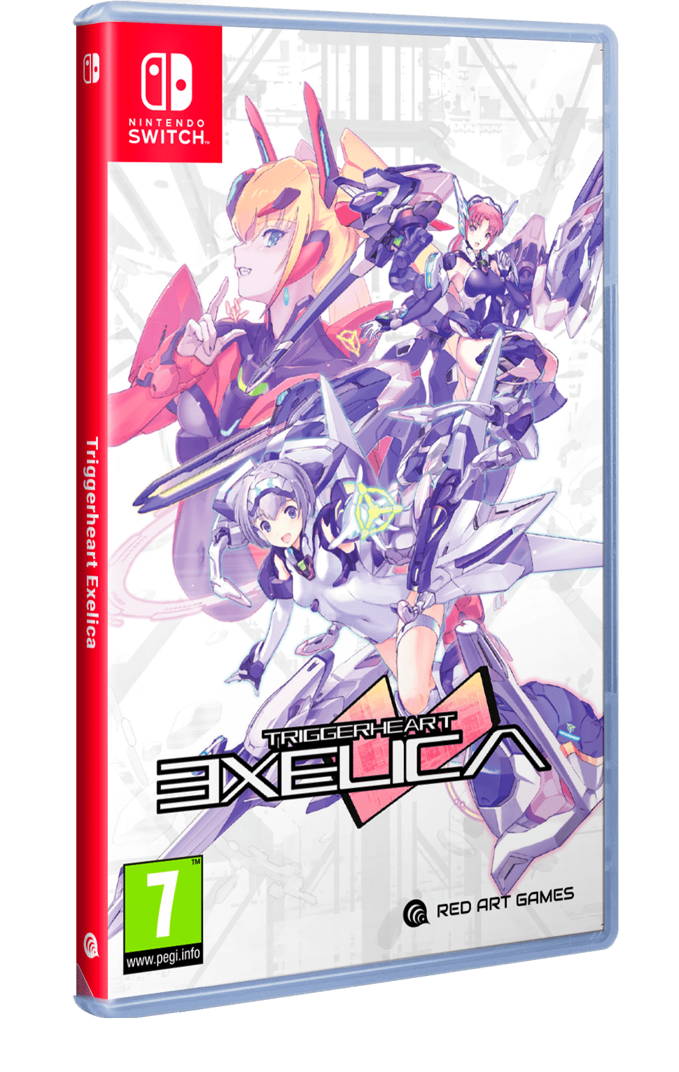 Triggerheart Exelica Nintendo SWITCH - Jeux Vidéo Physique - Red Art Games - Shop Just for Games