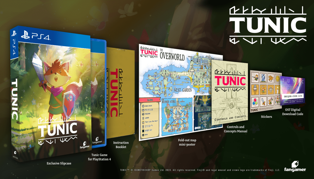 Tunic PS4 - Jeux Vidéo Physique - FANGAMER - Shop Just for Games