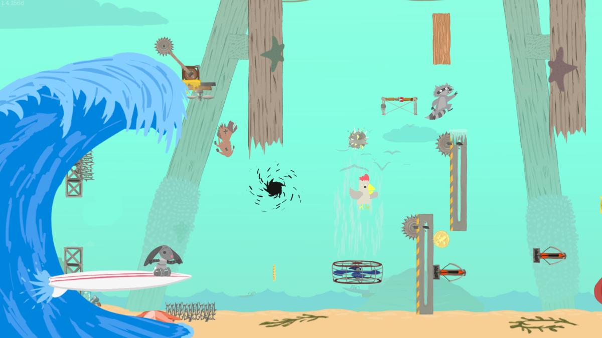 Ultimate Chicken Horse A - Neight - Versary Edition Nintendo SWITCH - Jeux Vidéo Physique - MERGE - Shop Just for Games