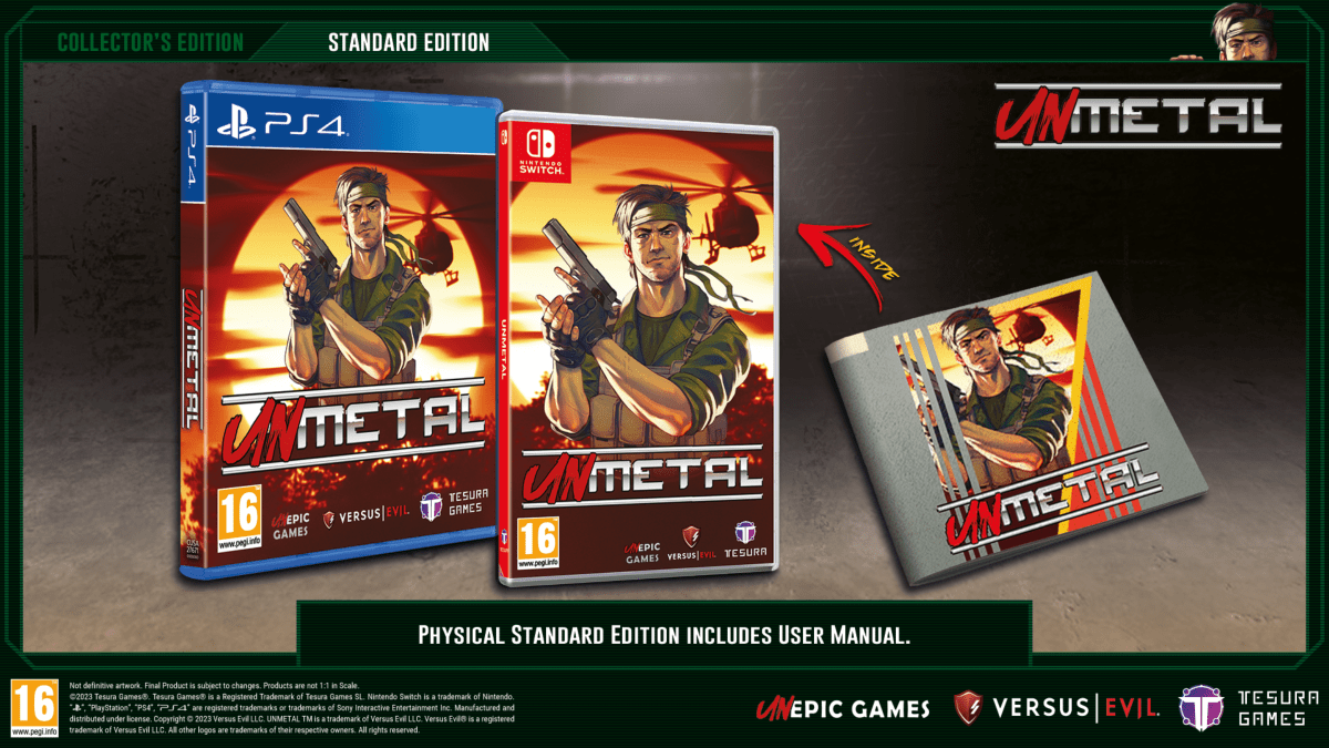 UnMetal Nintendo Switch - Jeux Vidéo Physique - TESURA - Shop Just for Games