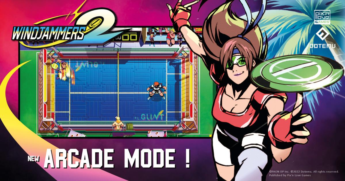 Windjammers 2 Nintendo SWITCH - Jeux Vidéo Physique - PIX'N LOVE GAMES - Shop Just for Games