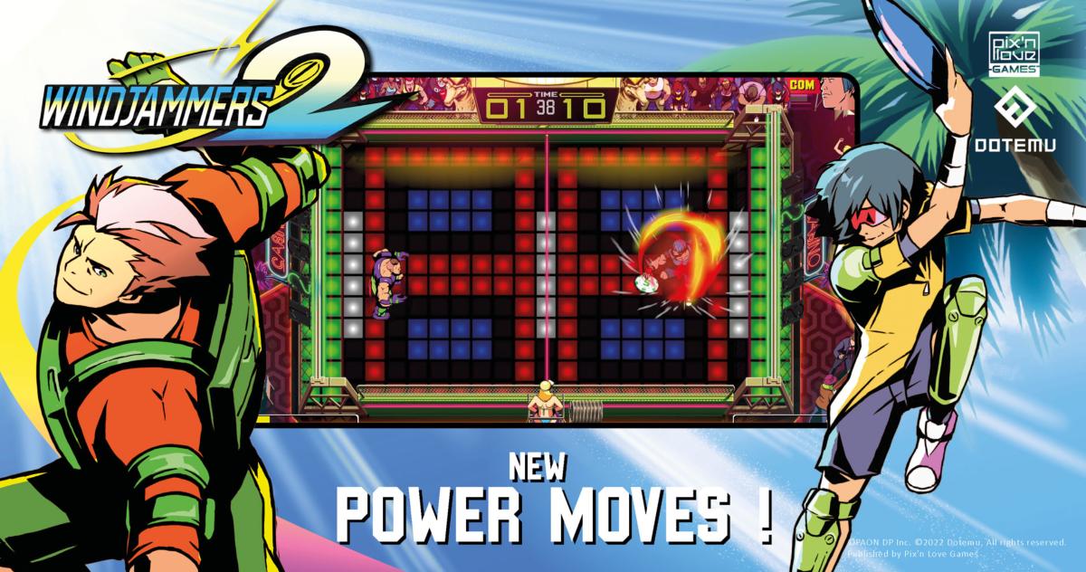 Windjammers 2 Nintendo SWITCH - Jeux Vidéo Physique - PIX'N LOVE GAMES - Shop Just for Games