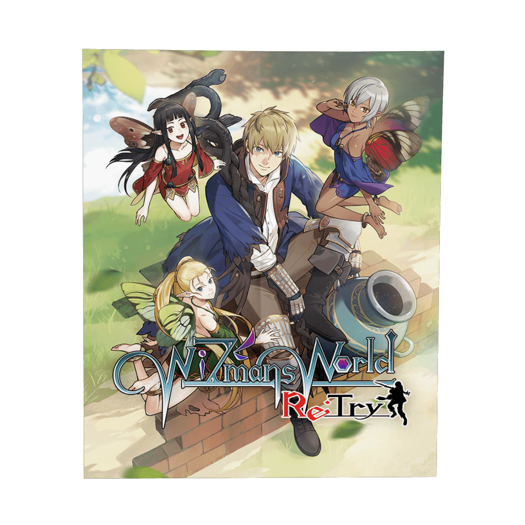 WiZmans World Re;Try SWITCH - Jeux Vidéo Physique - Clear River Games - Shop Just for Games